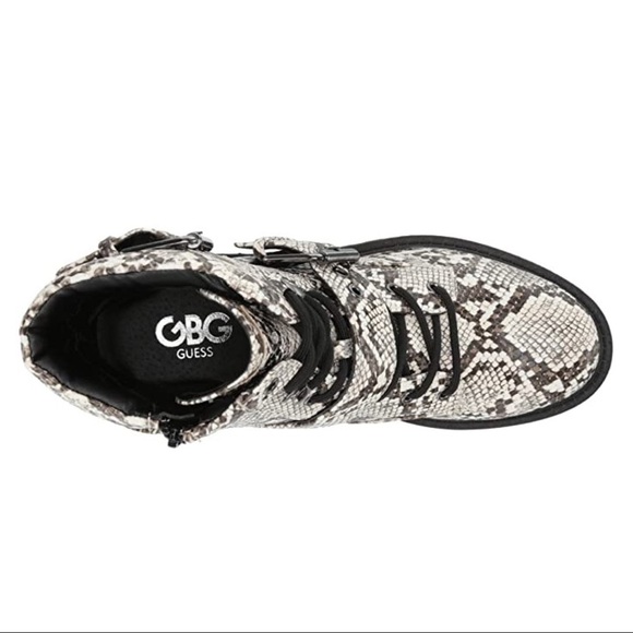 Guess GBG Los Angeles SLAYDER Combat Boots - Picture 5 of 8